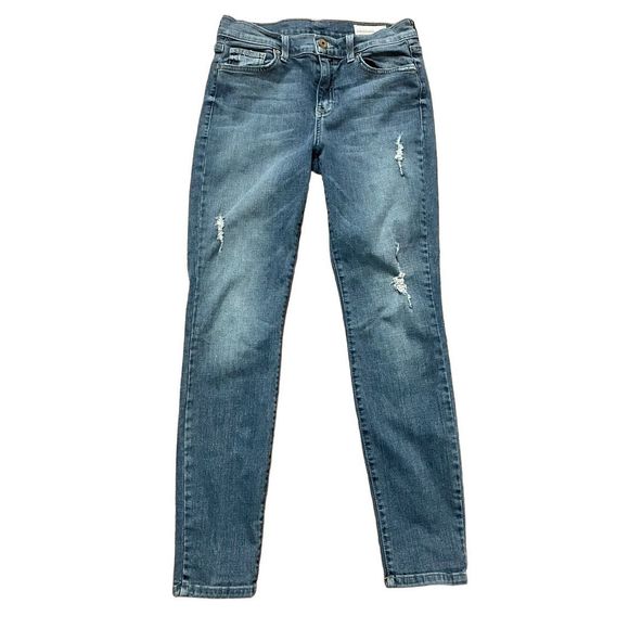 Pistola Revolve mid rise distressed skinny jeans 28 - Picture 1 of 10